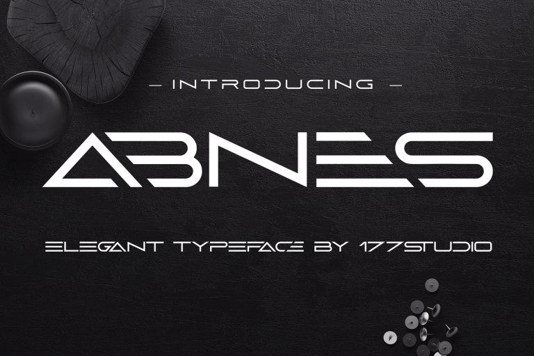 Abnes - Elegant Sans Serif Font