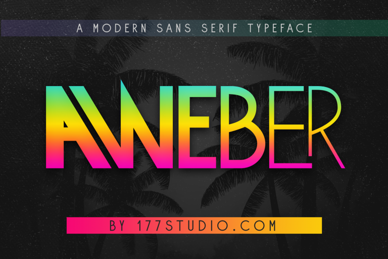 Aweber - Modern Sans Serif Font