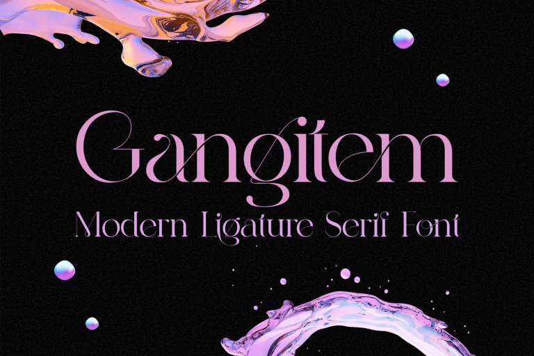 Gangitem - Serif Font