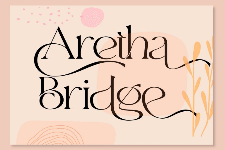 Aretha Bridge - Modern Serif Font