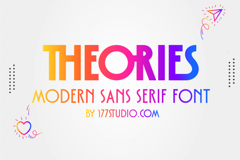 Theories - Modern Sans Serif Font