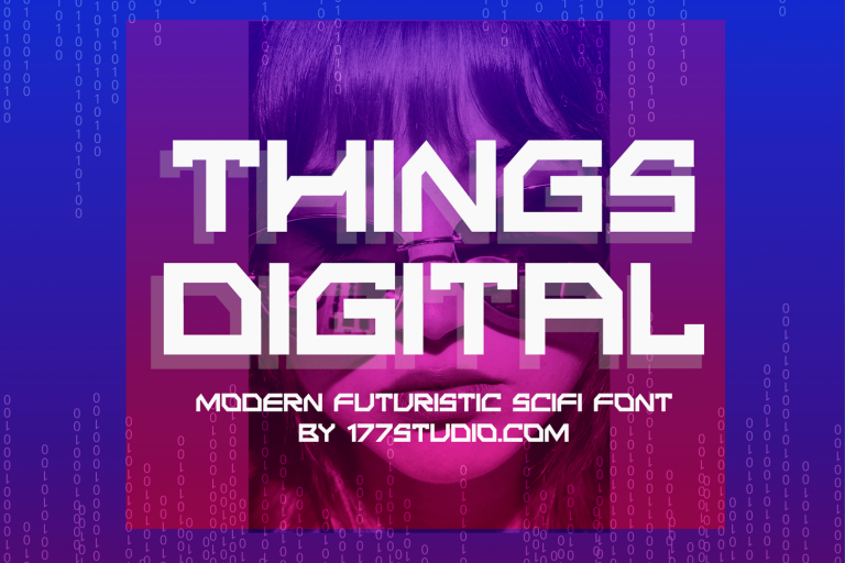 Things Digital Font