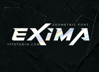 Exima Geometric Font