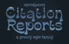 Citation Reports Font