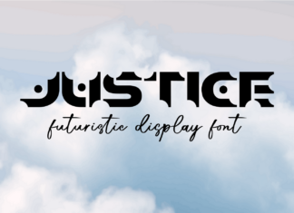 Justice – Sci-Fi Display Font
