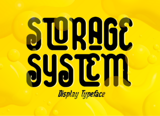 STORAGE SYSTEM – Rounded Font