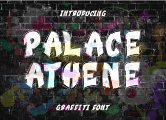 Palace Athene – Sketch Font