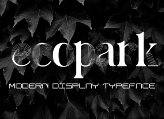 Ecopark – Line Font