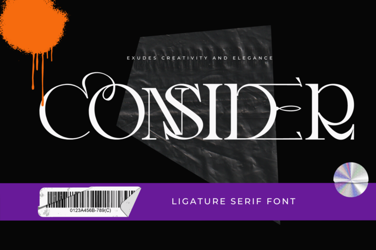 Consider Font