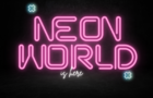 Neon World - Neon Light Font