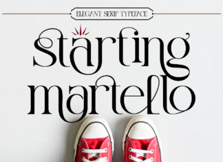 Starting Martello – Ligature Font
