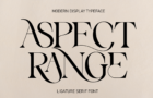 Aspect Range - Luxury Serif Font