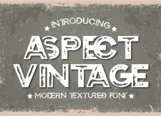 Aspect Vintage Font