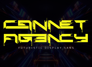 Cannet Agency – Cyberpunk Font