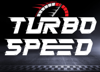 Turbo Speed Font