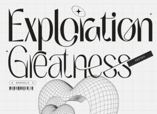 Exploration Greatness Font