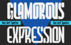GLAMOROUS EXPRESSION FONT