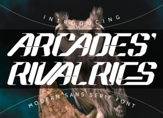 ARCADES’ RIVALRIES – Futuristic Font
