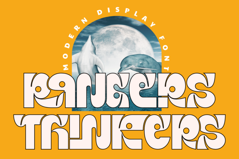Rangers Thinkers - Playful Font