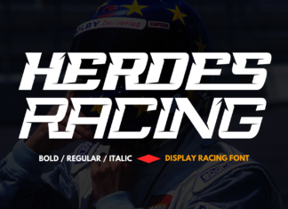 Heroes Racing Font