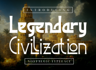 Legendary Civilization Font