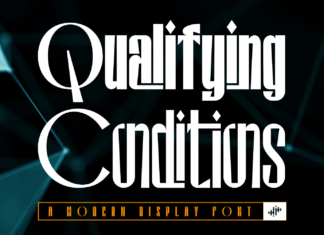 Qualifying Conditions Font