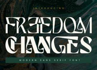 Freedom Changes Font