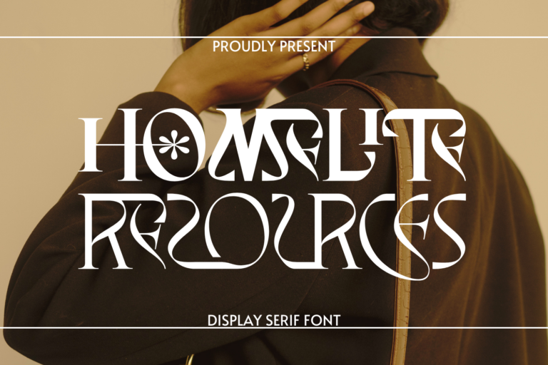 Homelite Resources Font