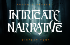 INTRICATE NARRATIVE FONT