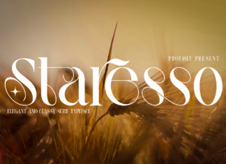 Staresso – Elegant Serif Font