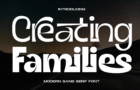 Creating Families Font