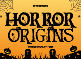 Horror Origins – Halloween Font