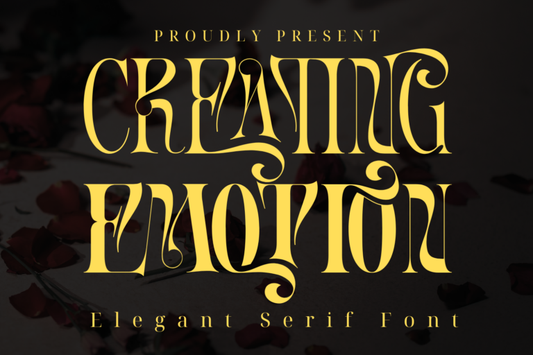 Creating Emotion Font