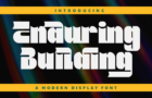 Enduring Building Font