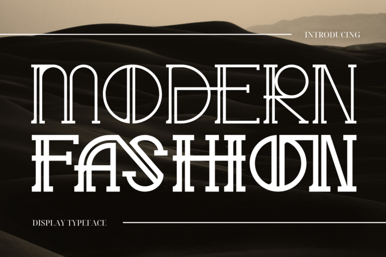 Modern Fashion Font