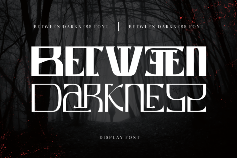 Between Darkness Font