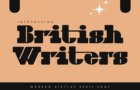 British Writers Font