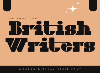 British Writers Font