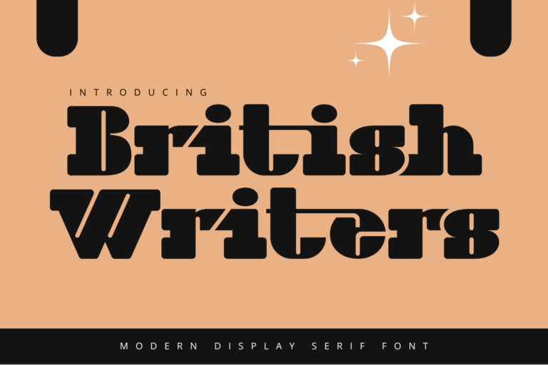 British Writers Font