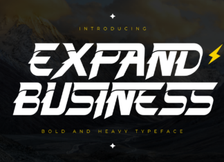 Expand Business – Display Font