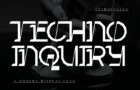 Techno Inquiry Font