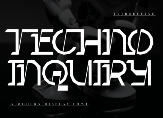 Techno Inquiry Font