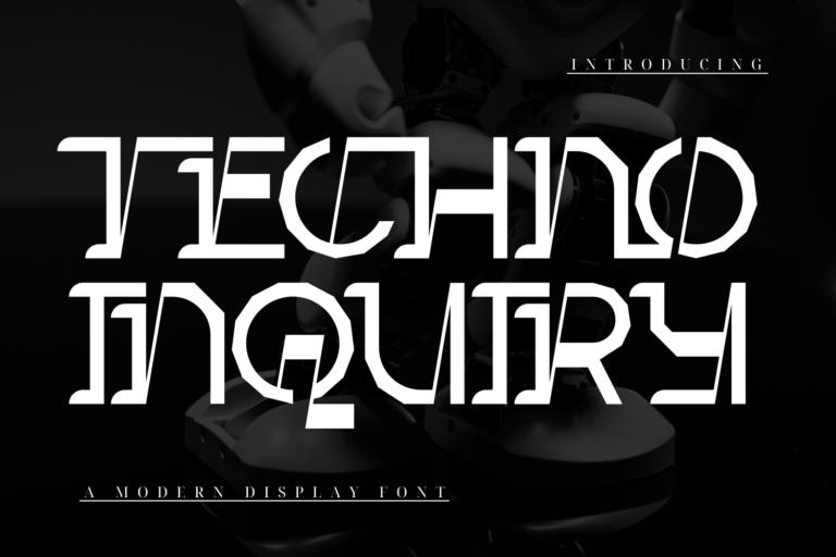 Techno Inquiry Font