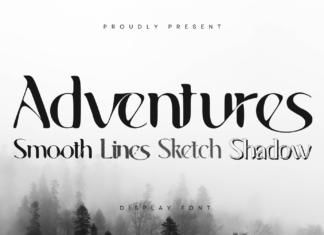 Adventures Extra | Modern Elegant Font