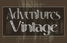 Adventures Vintage Font