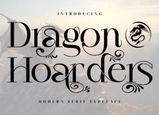 Dragon Hoarders Font