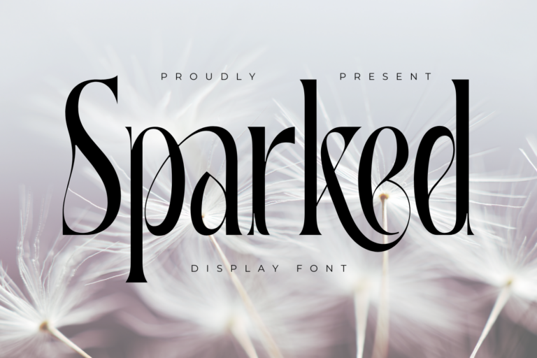 Sparked | Modern Serif Font