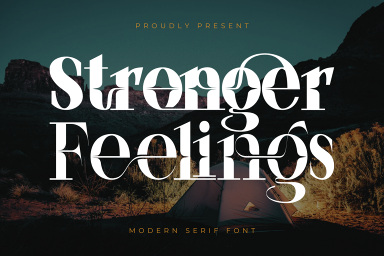 Stronger Feelings Font