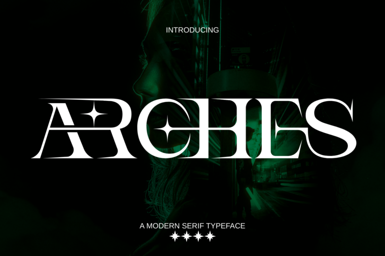 ARCHES - Futuristic Font