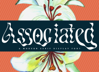 Associated Psychedelic Font